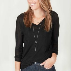 Sheer Renegade Top-Long Sleeve